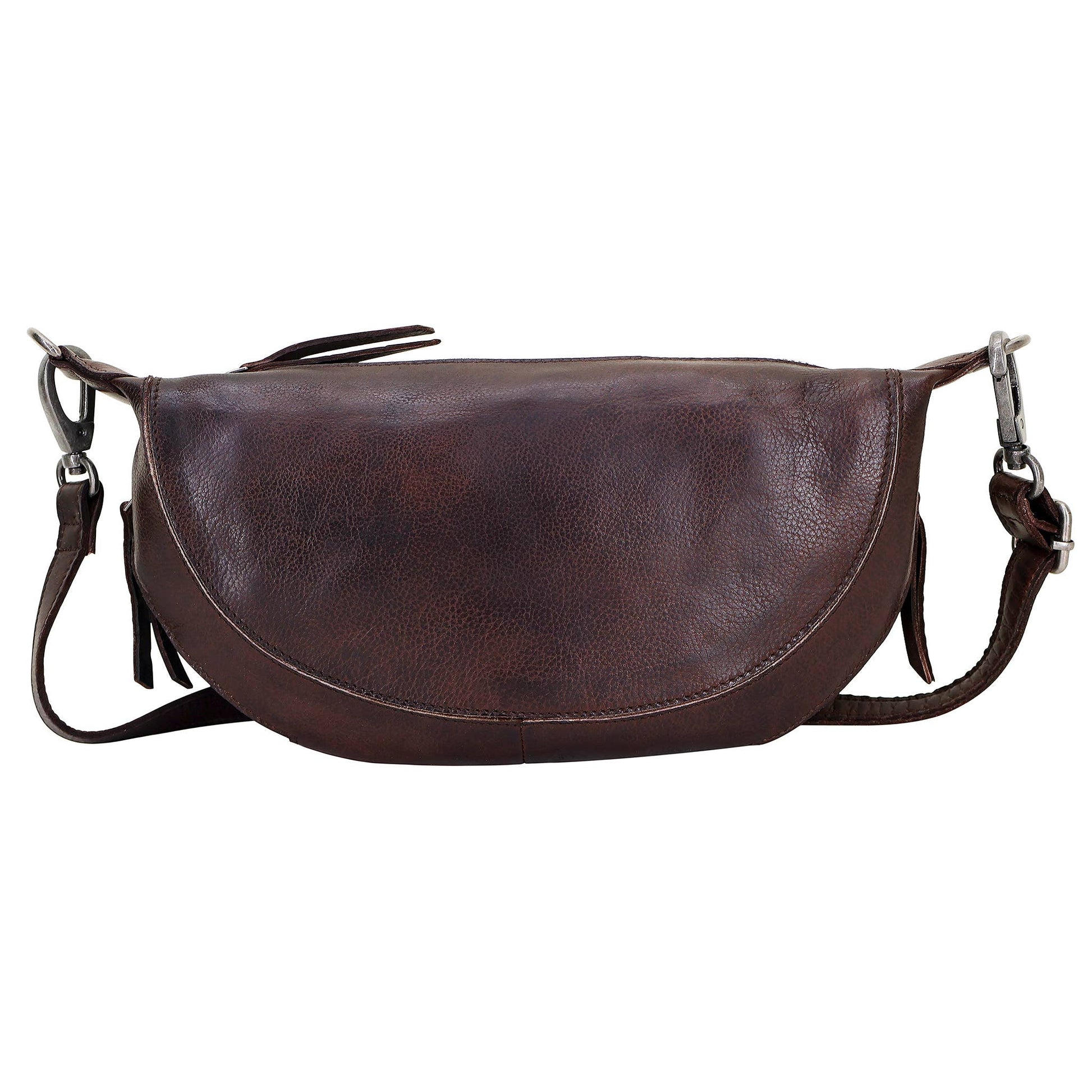 Crosby Handcrafted Leather Sling/Crossbody Bag by Latico Leathers - Maine Yarn & Fiber Supply
