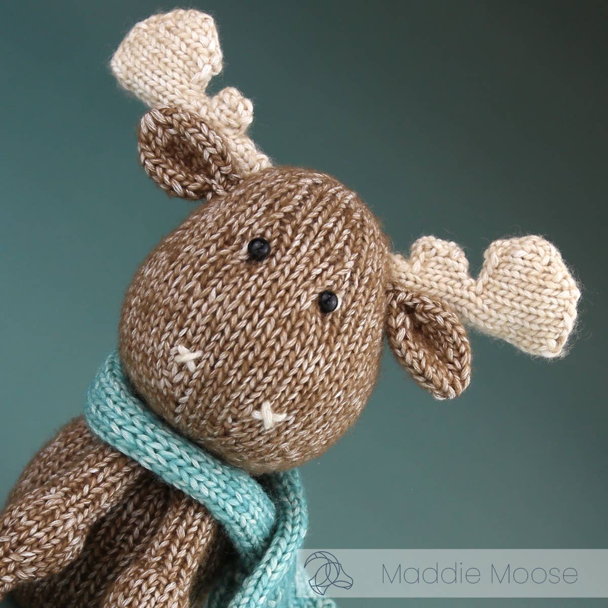 Maddie Moose Knitting Kit from Hardicraft