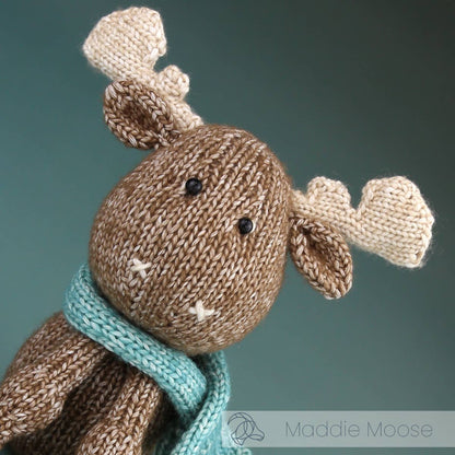 Maddie Moose Knitting Kit from Hardicraft