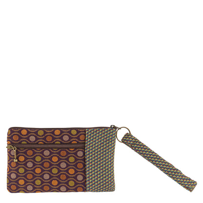 Beetle Wristlet in Peacock Wine by Maruca Design