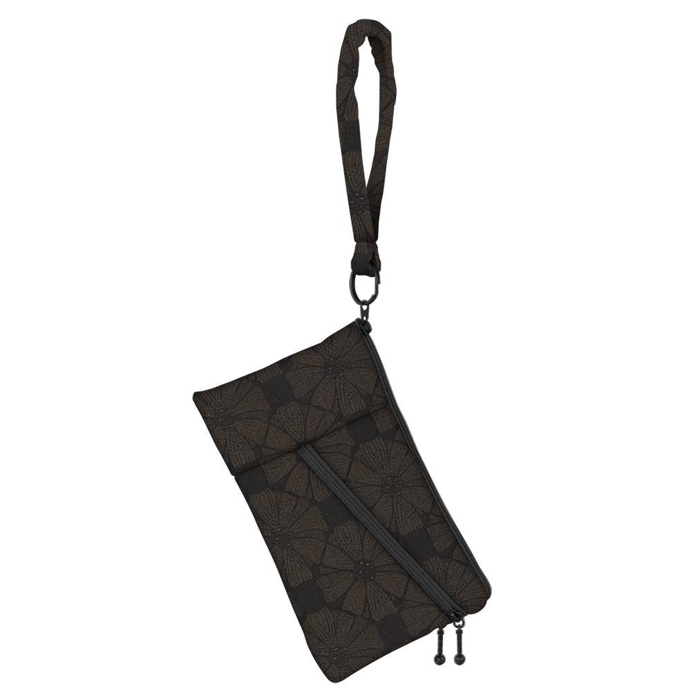 Beetle Wristlet in Cosmos Black by Maruca Design