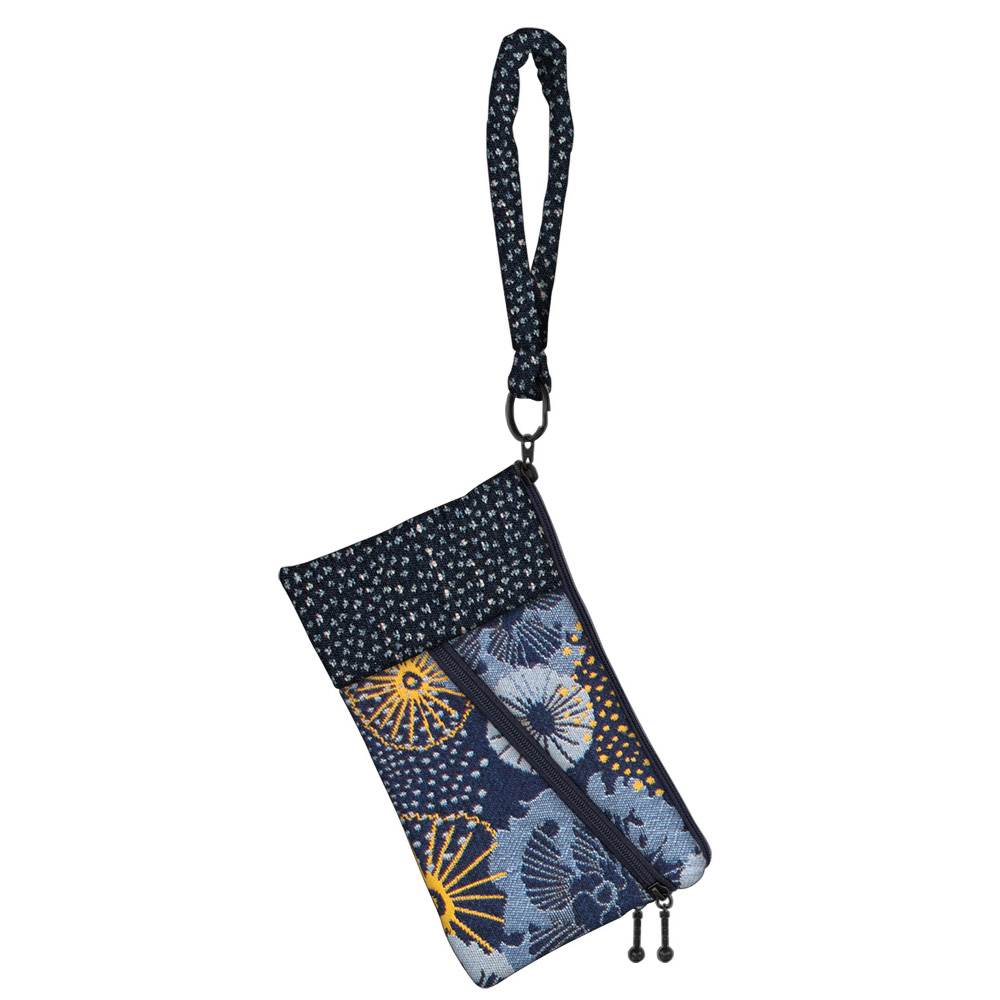 Beetle Wristlet in Dreamburst Blue by Maruca Design