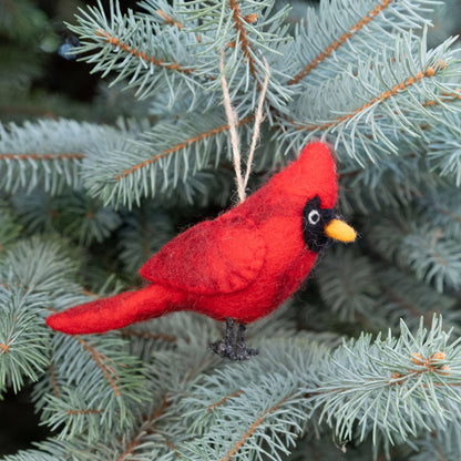 Felt Bird Ornaments from The Winding Road