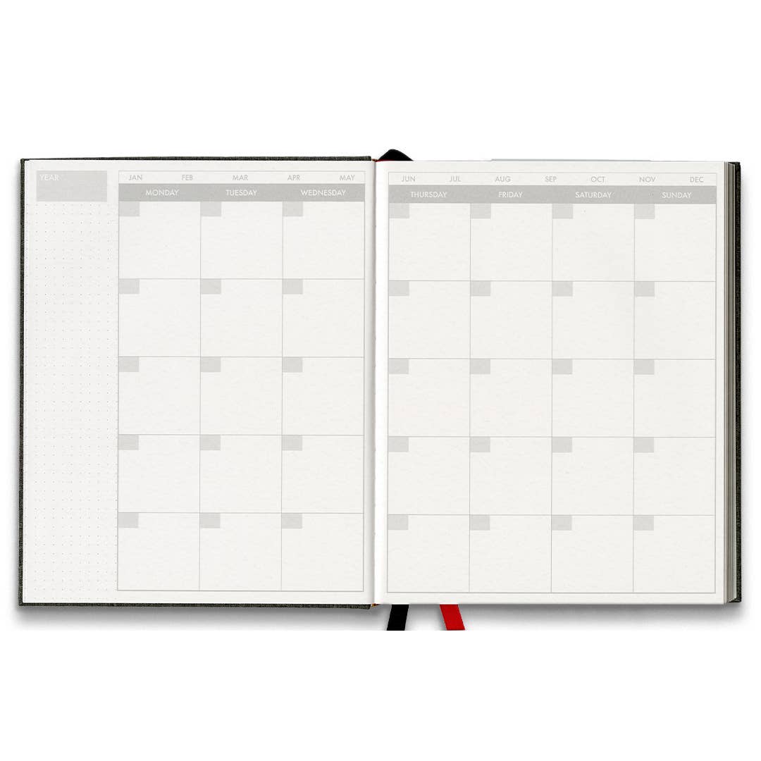 The Undated Planner by The Mincing Mockingbird