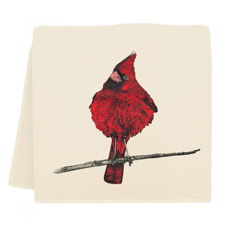 Cardinal #2 Tea Towel from Eric and Christopher