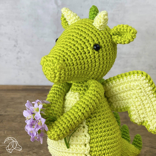 Doris Dragon Crochet Kit from Hardicraft