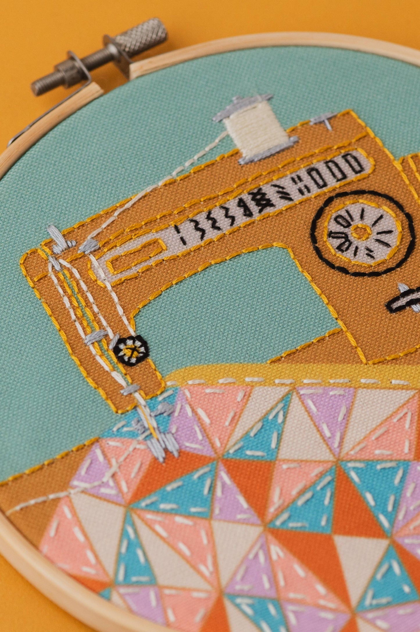 Quilt Embroidery Kit by Rikrack
