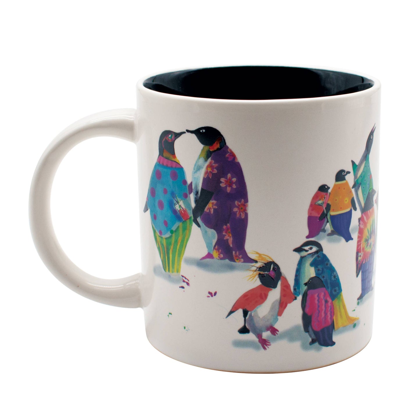 Penguin Party Heat-Changing Coffee Mug from Unemployed Philosophers Guild