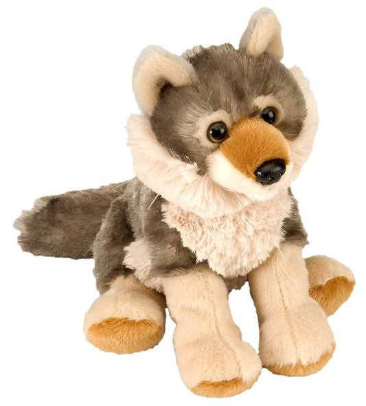 Mini Wolf Stuffed Animal 8" from Wild Republic