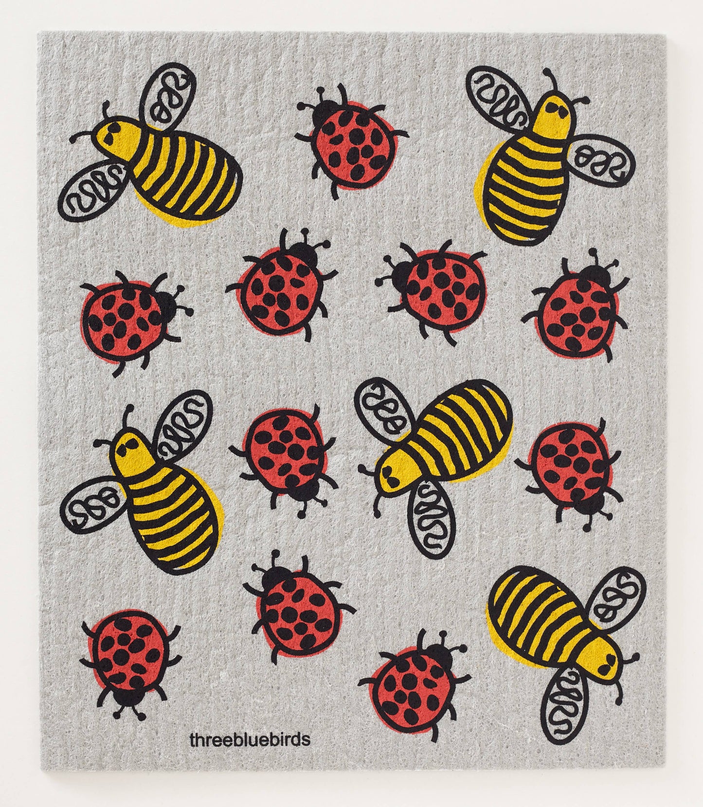 Bees and Bugs - Swedish Dishcloths by Three Blue Birds - Maine Yarn & Fiber Supply
