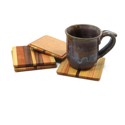Set of 4 Coasters by Dickinson Woodworking