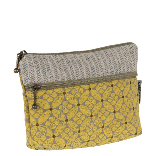 Cosmetic Bag in Petal Gold by Maruca Design