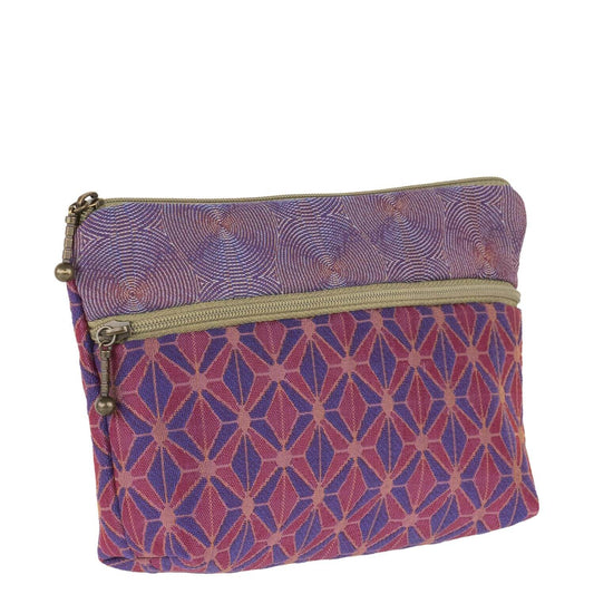 Cosmetic Bag in Kumiko Royal by Maruca Design