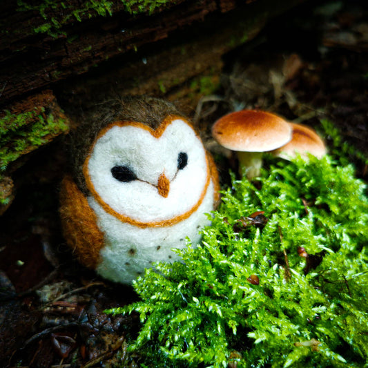 Owl Needle Felting Kit by Benzie Design