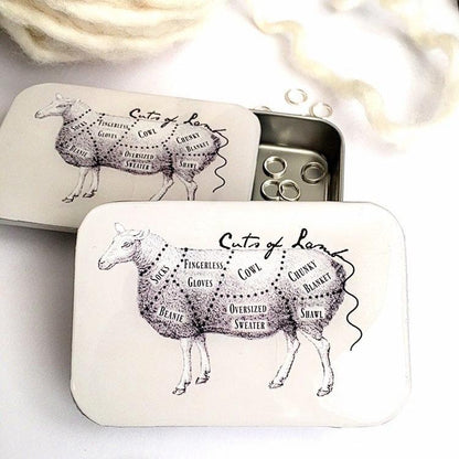 Cuts of Lamb Notions Tin from Firefly Notes