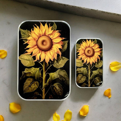 Beautiful Sunflower Tin from Firefly Notes