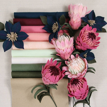 Wool Blend Felt Sheets by Benzie Design