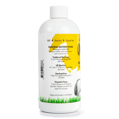Outback Gold Wool Wash, 16 oz, Fragrance Free from Desert Breeze Distributing - Maine Yarn & Fiber Supply