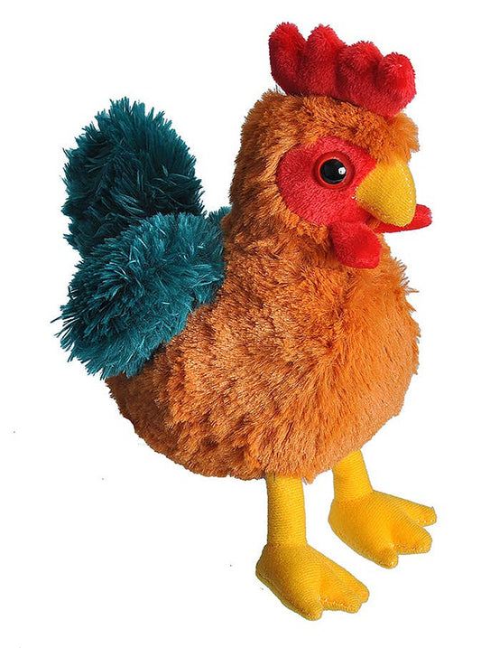 Hug'Ems-Mini Rooster Stuffed Animal 7" from Wild Republic
