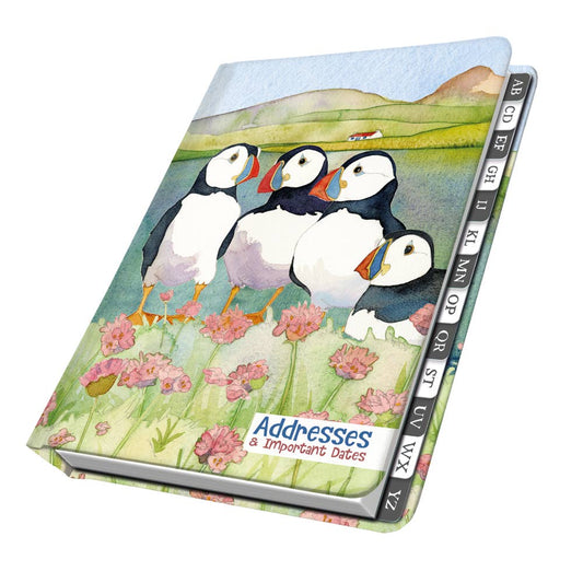 Seathrift Puffins Address Book from Emma Ball Ltd