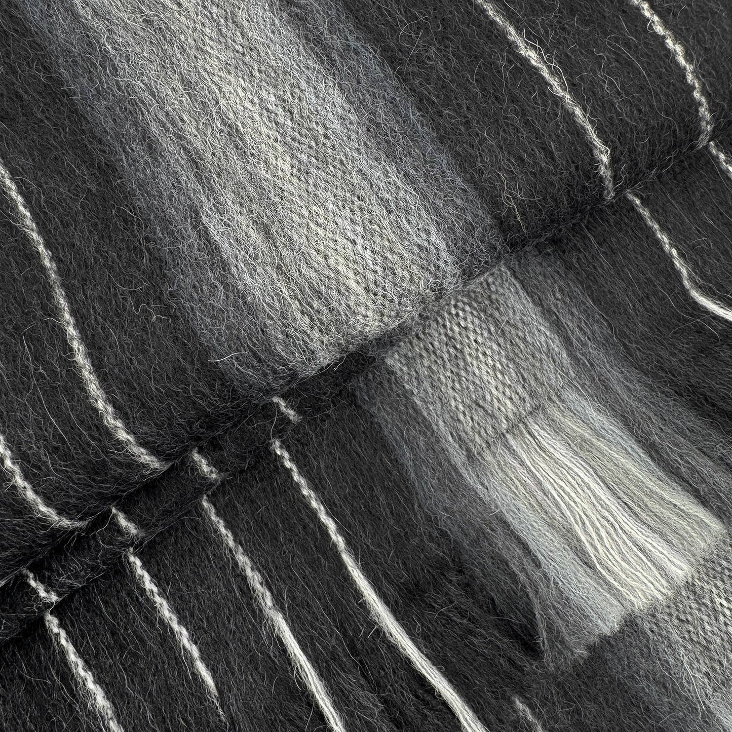 Alpaca Scarf in Black Pearl from Shupaca Alpaca