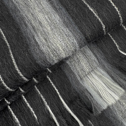 Alpaca Scarf in Black Pearl from Shupaca Alpaca