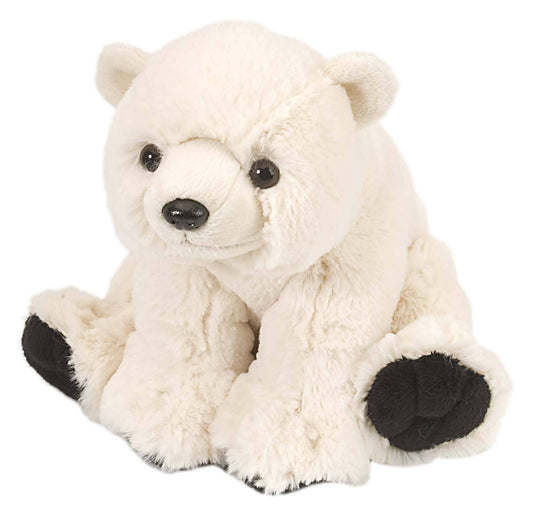 Mini Polar Bear Stuffed Animal 8" from Wild Republic