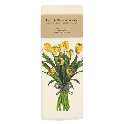 Spring Tulips Tea Towel from Eric and Christopher