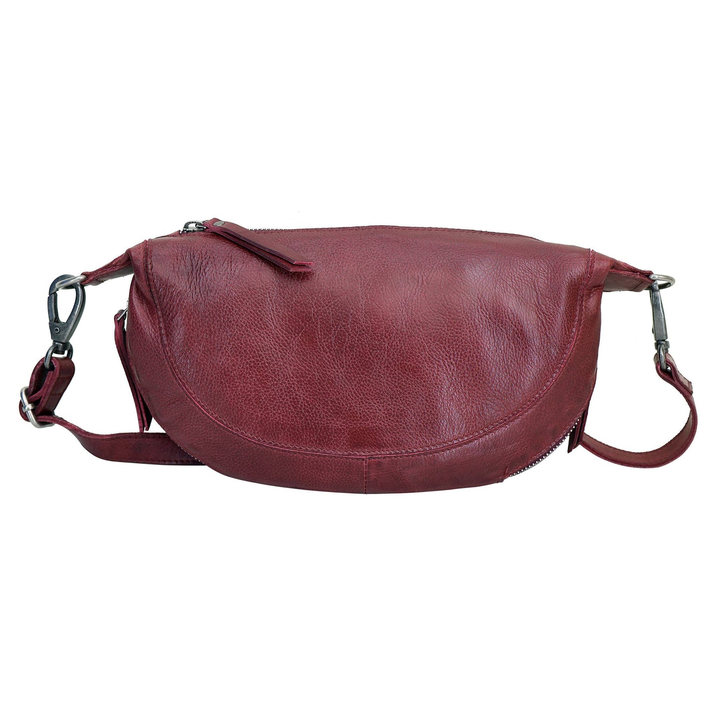 Crosby Handcrafted Leather Sling/Crossbody Bag by Latico Leathers - Maine Yarn & Fiber Supply