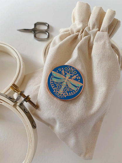 Dragonfly Needle Minder by Rikrack