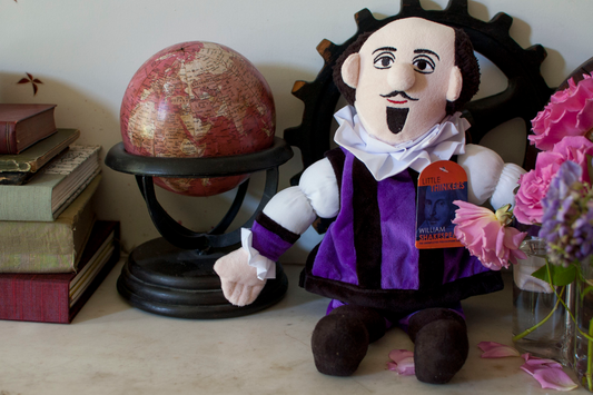 William Shakespeare - Little Thinker Soft Doll from The Unemployed Philosophers Guild