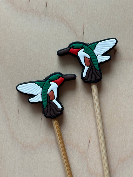 Hummingbird Stitch Stoppers from Comma Craft Co - Maine Yarn & Fiber Supply