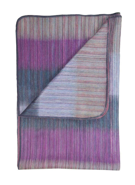 Alpaca Throw in Patchwork from Shupaca Alpaca