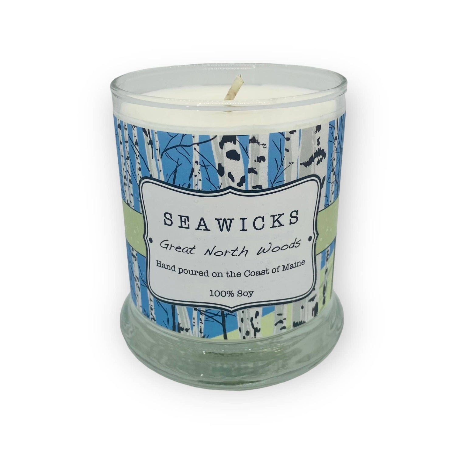 Great North Woods - Soy Candle by Seawicks Candle Company - Maine Yarn & Fiber Supply