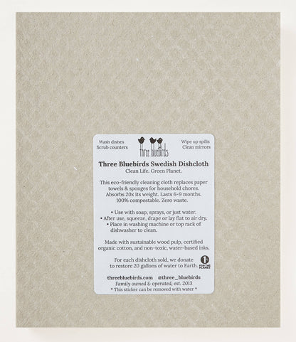 Handy Hedgehogs - Swedish Dishcloths by Three Blue Birds