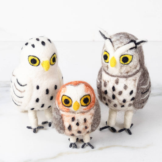 Felt Owls by The Winding Road