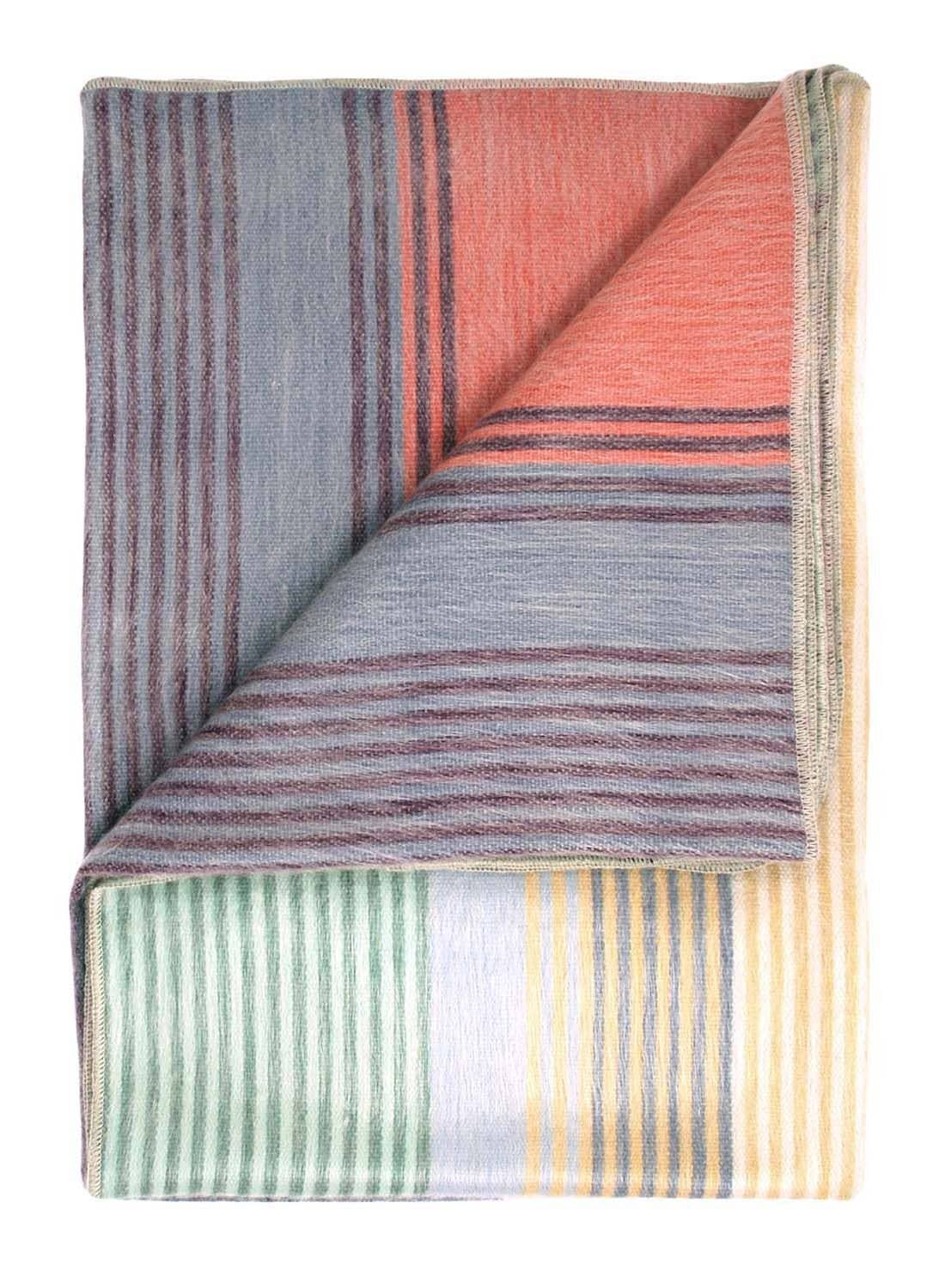 Alpaca Throw in Spectrum from Shupaca Alpaca