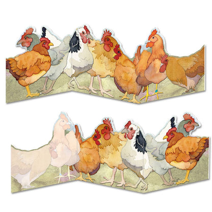 Hen Party, Two Fold Greeting Card from Emma Ball