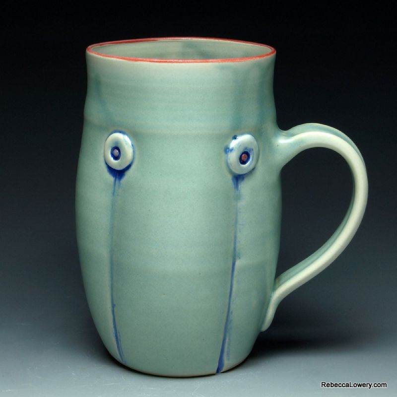 14oz Mug by Rebecca Lowery Ceramics - Maine Yarn & Fiber Supply