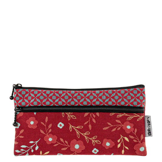 Heidi Wallet in Flora Red by Maruca Design