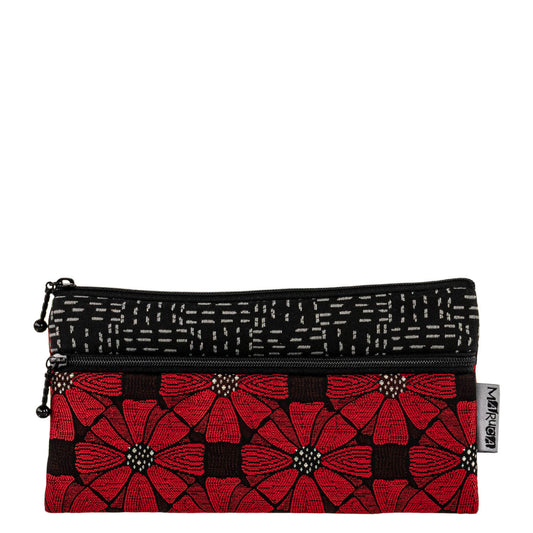 Heidi Wallet in Cosmos Cherry by Maruca Design