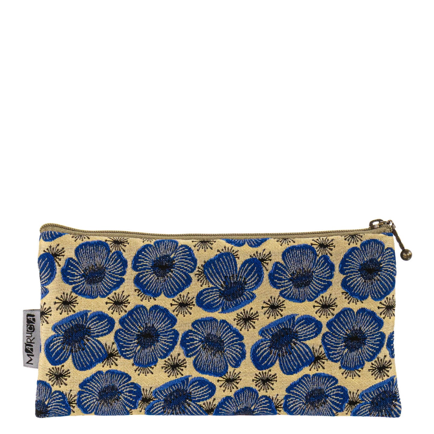 Heidi Wallet in Poppy Blue by Maruca Design - Maine Yarn & Fiber Supply