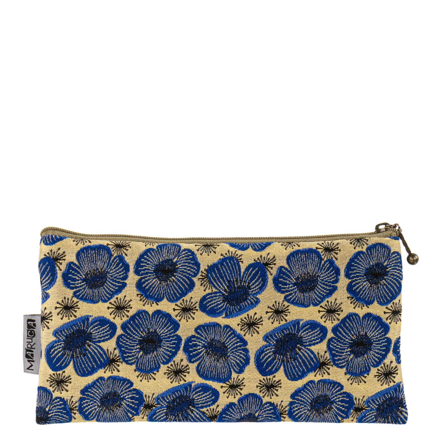 Heidi Wallet in Poppy Blue by Maruca Design - Maine Yarn & Fiber Supply