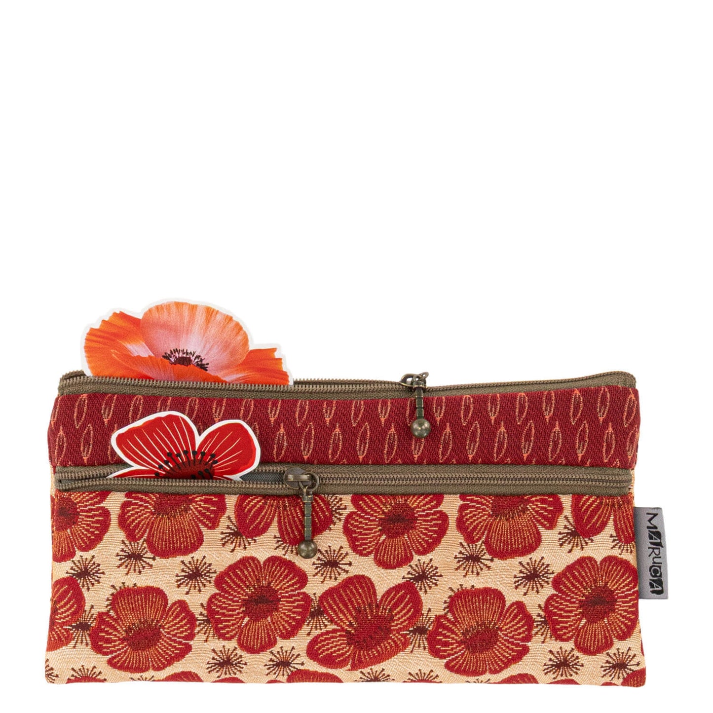 Heidi Wallet in Poppy Love by Maruca Design - Maine Yarn & Fiber Supply