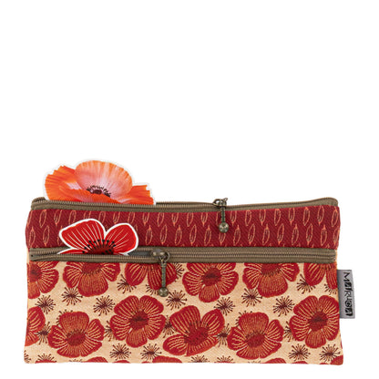 Heidi Wallet in Poppy Love by Maruca Design - Maine Yarn & Fiber Supply
