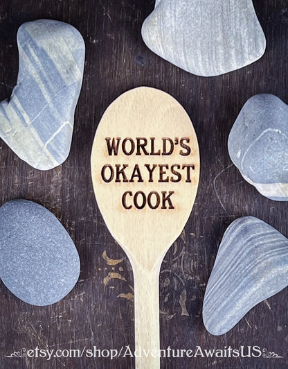 Whimsical Wooden Spoons by Adventure Awaits