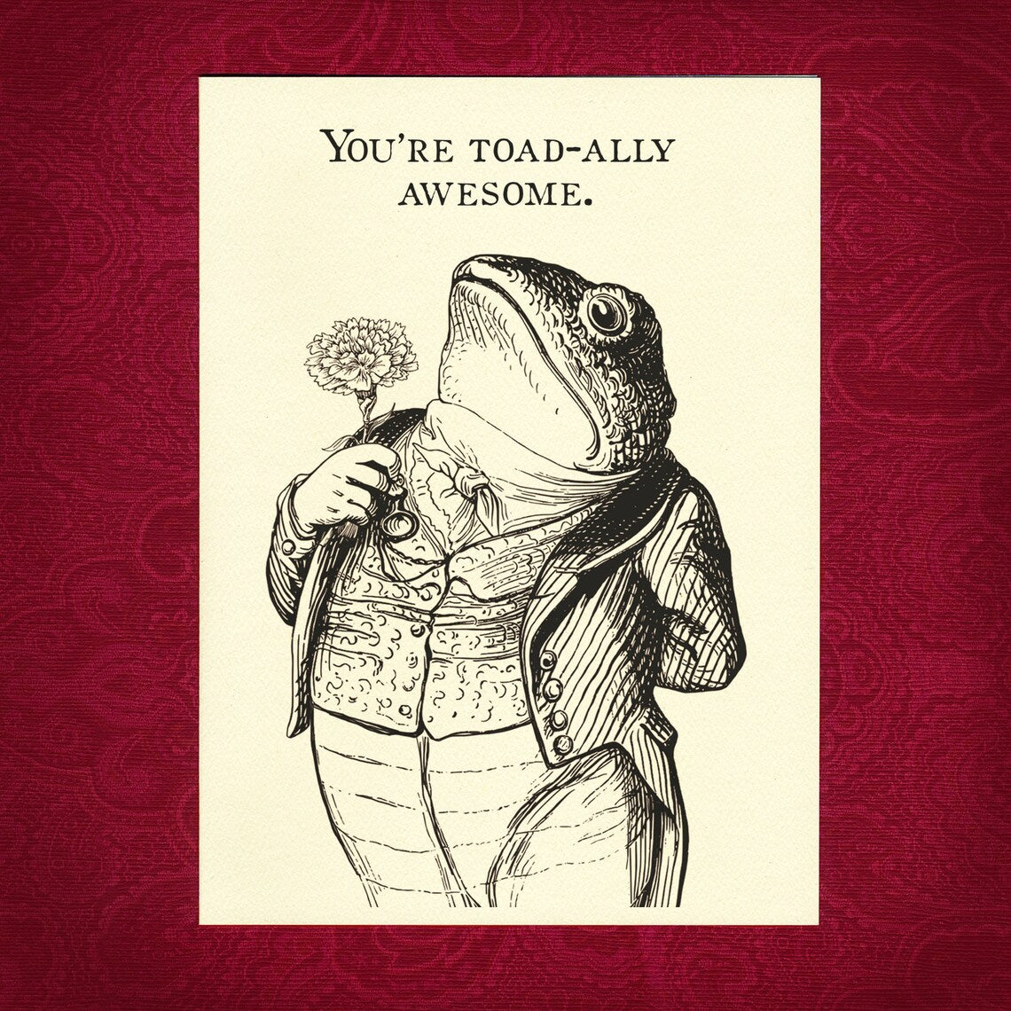 Toadally Awesome - Greeting Card by Adventure Awaits