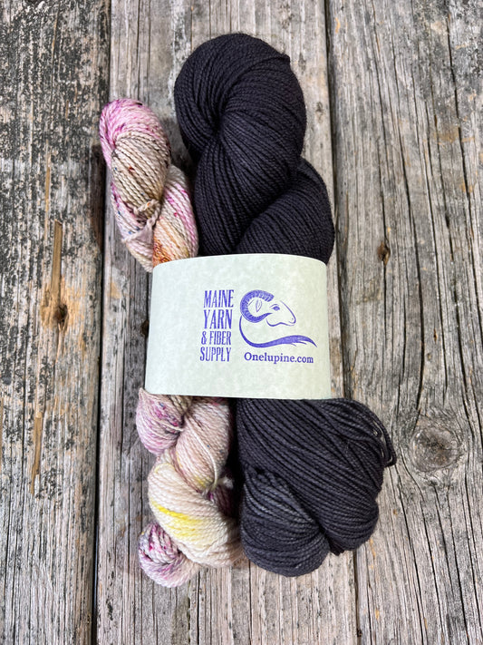 Pemaquid: Eternal + Botanical - Riff Shawl Kit