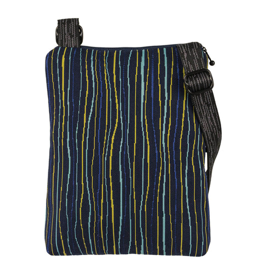 Pocket Bag in Birch Navy by Maruca Designs - Maine Yarn & Fiber Supply