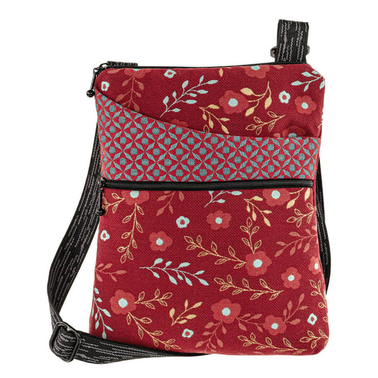 Pocket Bag in Flora Red by Maruca Designs
